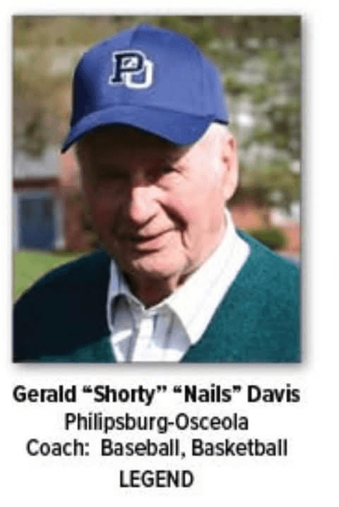 Gerald "Shorty" "Nails" Davis — Centre County Sports Hall of Fame Class of 2026